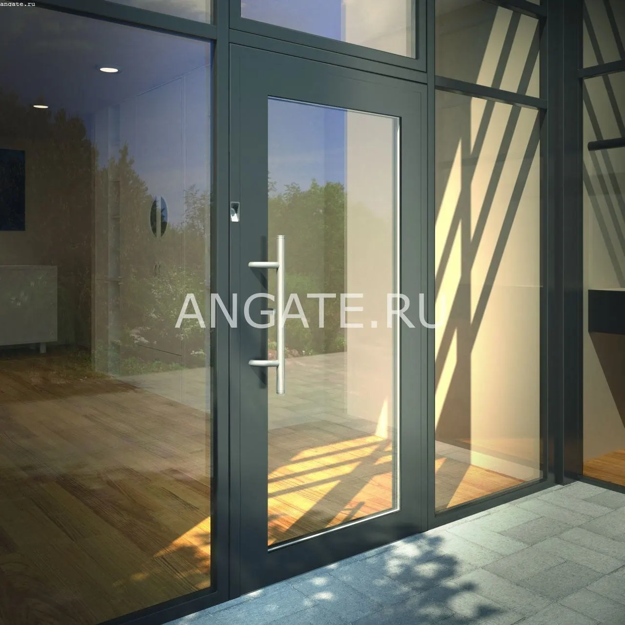 Алюминиевые двери дешево и стильно — фото 3