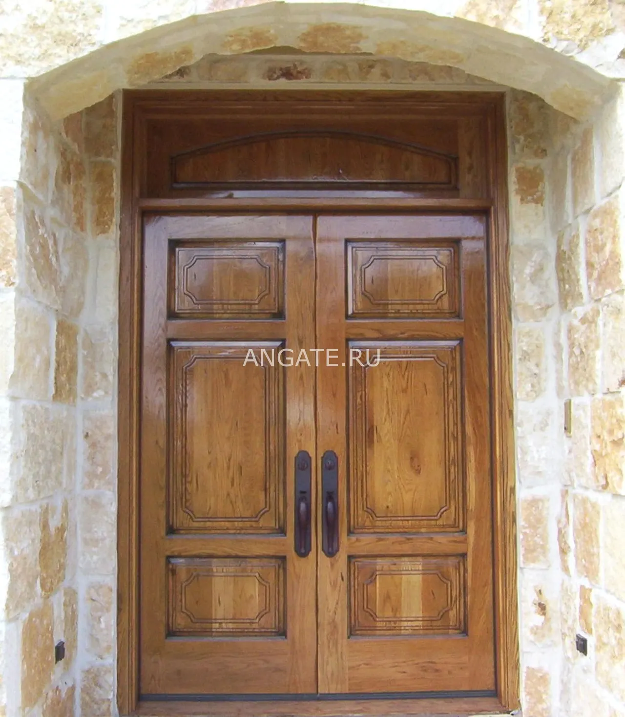 Деревянная противопожарная дверь — фото 9
