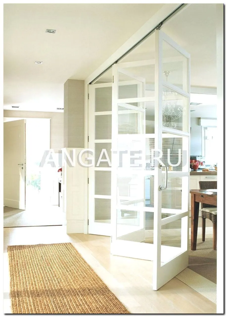Двери книжка на кухню — фото 17