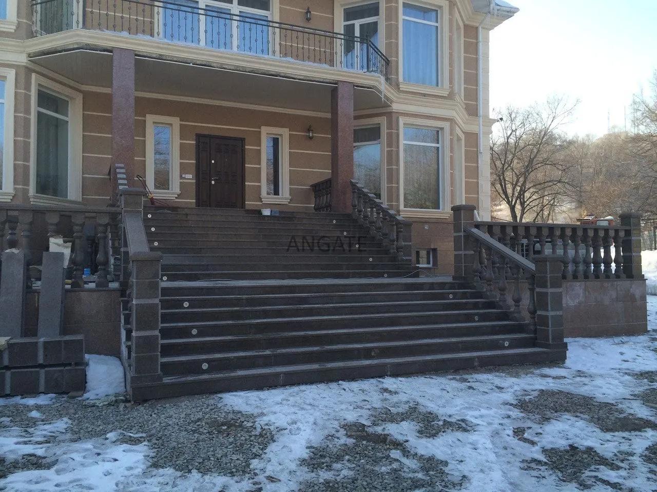 Элитные входные группы из гранита — роскошные конструкции — фото 8