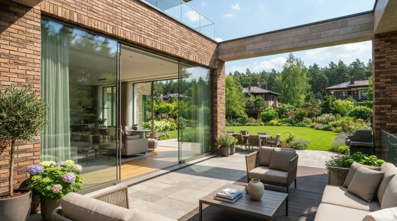 Готовая лоджия с безрамным остеклением — фото 14