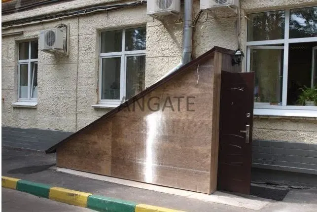 Входная группа в подвальное помещение — замеры и установка — фото 9