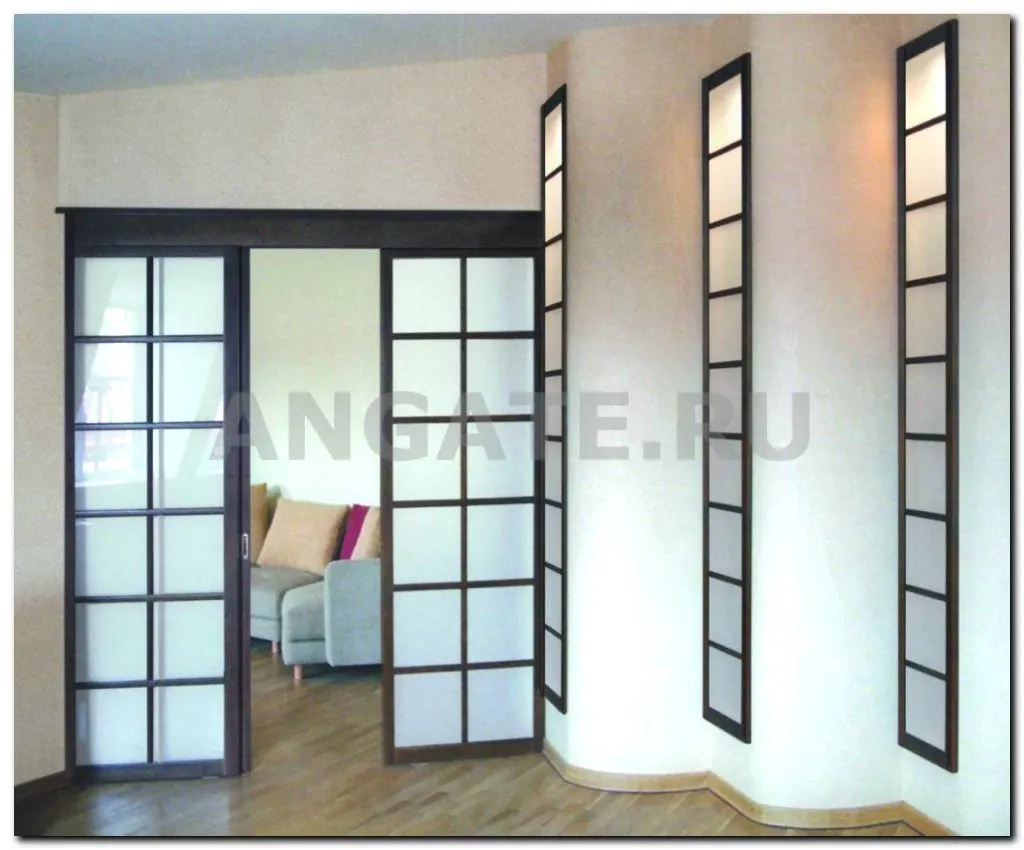 Декоративная перегородка на мансарде — фото 11