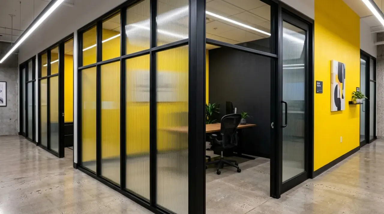 Вентилируемые офисные перегородки — фото 23
