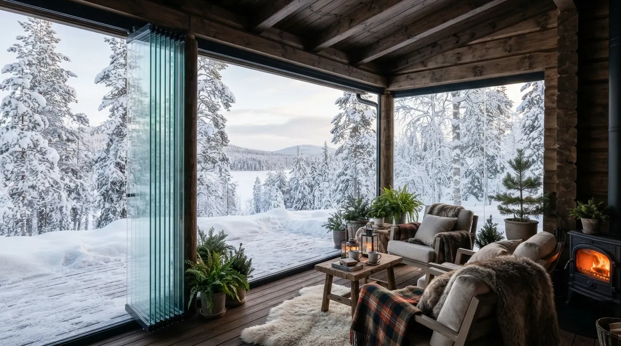 Особенности безрамного остекления фахверковых домов — фото 11